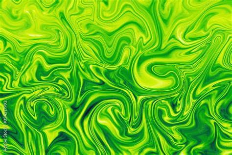 green slime fluid abstract background. swamp texture. Stock