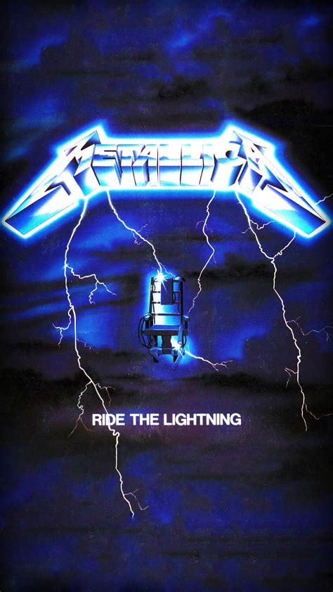Elektra records signed metallica on sept. Made this ride the lightning phone wallpaper. : Metallica