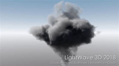 Lightwave 3d Clouds Animated Scatter Scene Rendered Youtube