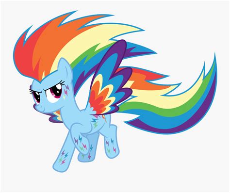 My Little Pony Rainbow Power Rainbow Dash Free Transparent Clipart
