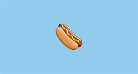 🌭 Hot Dog Emoji On Apple Ios 93