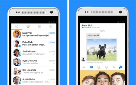Facebook Messenger for Android updated with 15-second video messaging ...