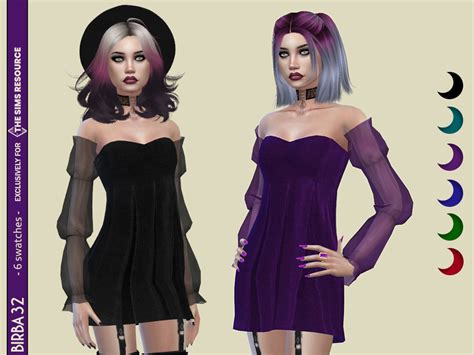 The Sims Resource Gothic Dress