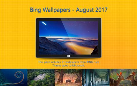 Bing Wallpapers August 2017 By Misaki2009 On Deviantart