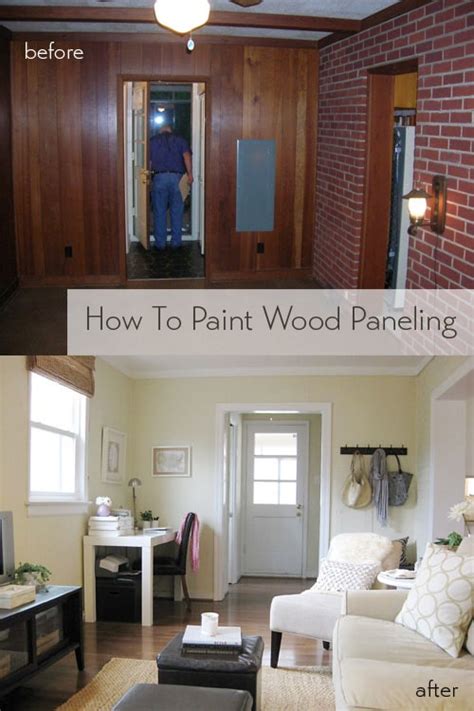 How To Paint Wood Paneling How To Paint Wood Paneling Abram S