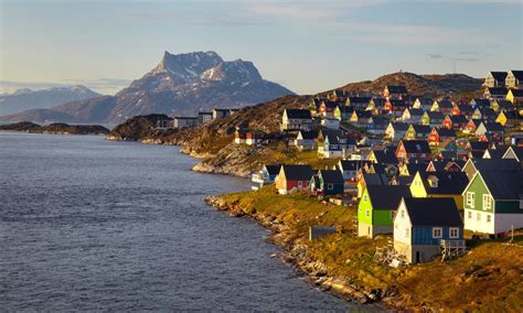The Village Of Nuuk Greenland The Worlds Most Northerly Capital