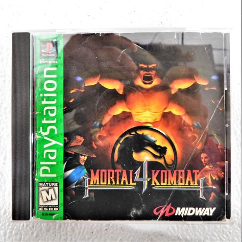 Buy The Mortal Kombat 4 Greatest Hits Sony PlayStation PS1 CIB