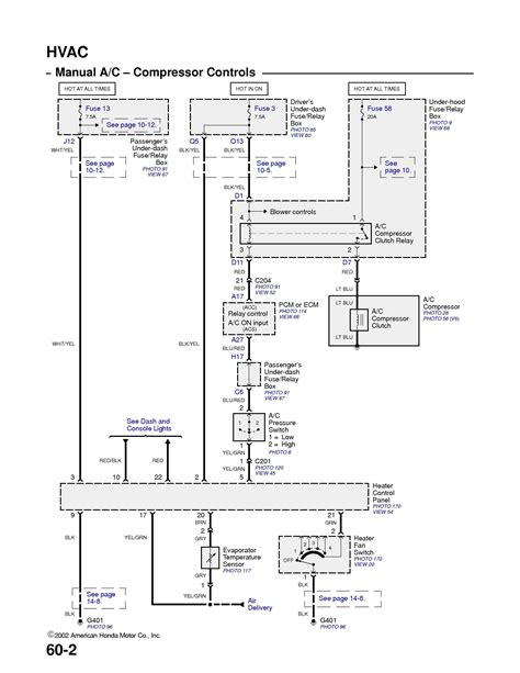 1997 honda accord power window wiring diagram data and 97. 1997 Honda Accord Ac Wiring Diagram Pictures - Wiring Diagram Sample