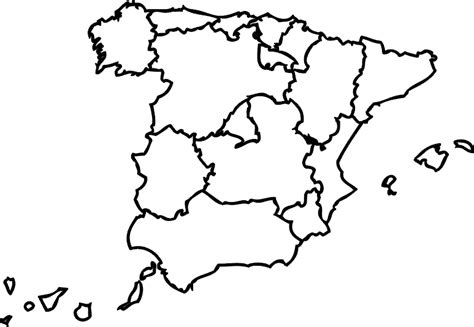 Spain Map Drawing At Getdrawings Free Download