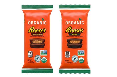 Reeses Launches Organic Milk And Dark Chocolate Reeses Cups