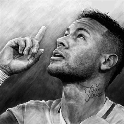 Neymar Art Drawing Drawing Skill