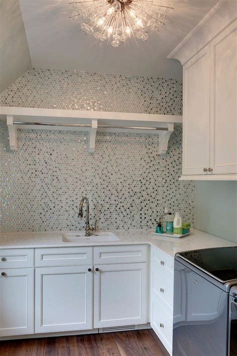 creative penny tiles ideas  kitchens digsdigs