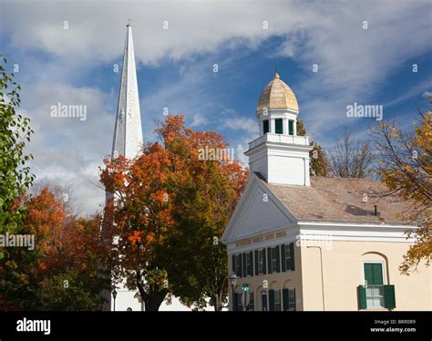 Manchester Vermont Church Hi Res Stock Photography And Images Alamy