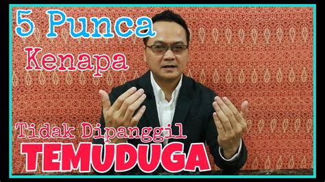 Apa alasan anda untuk berhenti di tempat kerja lama? Tips Kerja Kerajaan: 5 Punca Kenapa Anda Tidak Dipanggil ...