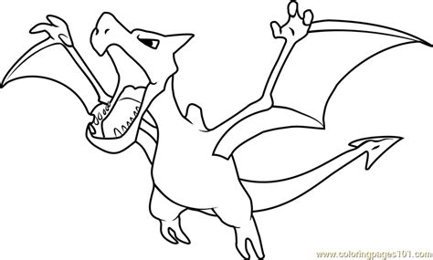 Aerodactyl from pokemon coloring pages. Aerodactyl Pokemon Coloring Page - Free Pokémon Coloring ...