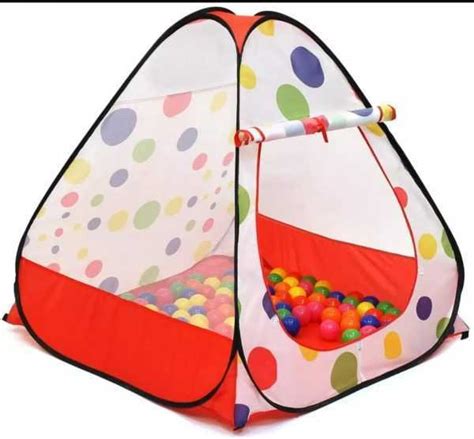 Kids Tent Play House Large With 100 Balls Outdoors Bd