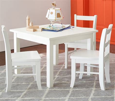 Have you ever observed that kids mess too. My First Table & Chairs | Pottery Barn Kids