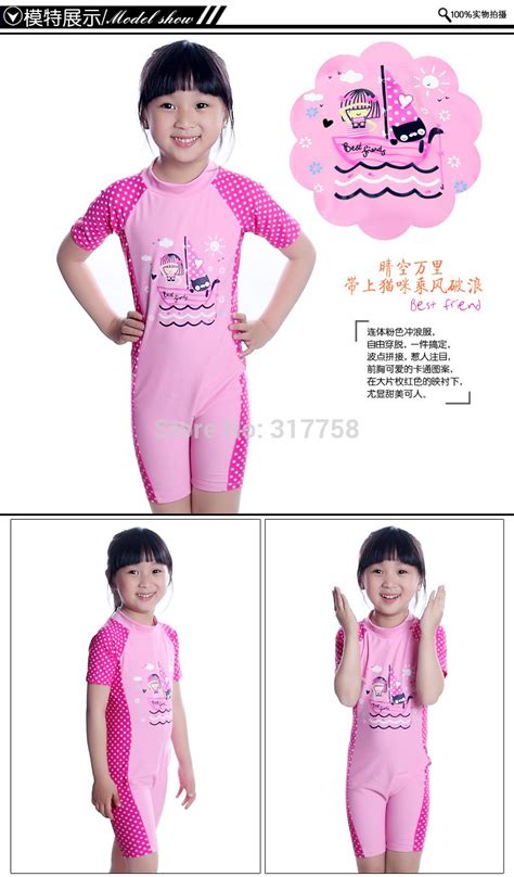2 6year New Little Girls One Piece Swimwear Cute Print Summer Style