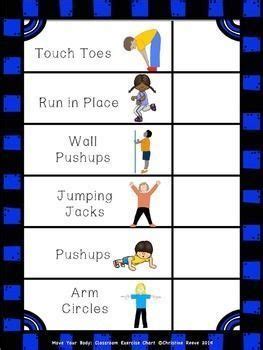 #exerciseforkids | Classroom exercise, Physical education activities