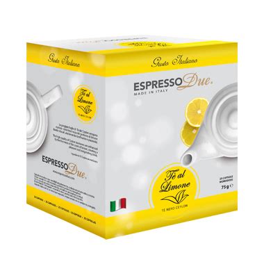 Recensisci per primo tè al limone annulla risposta. Te al Limone - Confezione 25 Capsule Espresso Due
