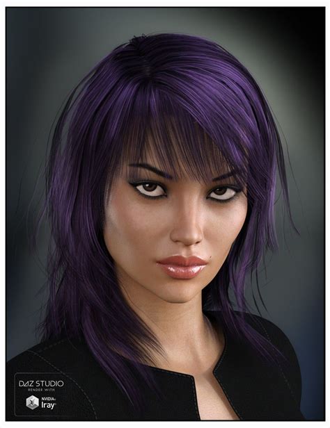 sally hair for genesis 3 female s and genesis 2 female s 3d models and 3d software by daz 3d