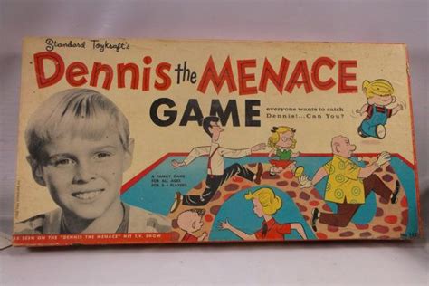 Dennis The Menace Board Game 1960 Hall Syndicate Vintage Etsy