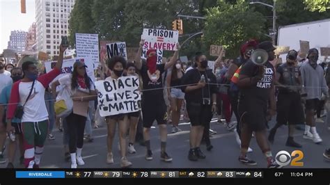 Protesters Continue To Call For Nypd Budget Cuts On 20th Day Of Demonstrations Youtube