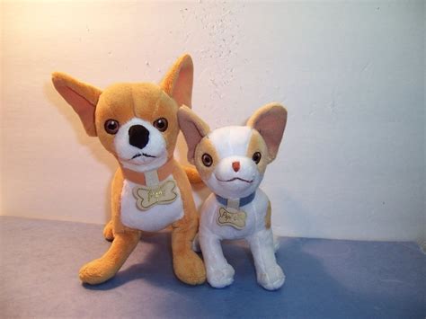 Talking Papi And Papi Jr Dogs Beverly Hills Chihuahua 3 Movie Stuffed