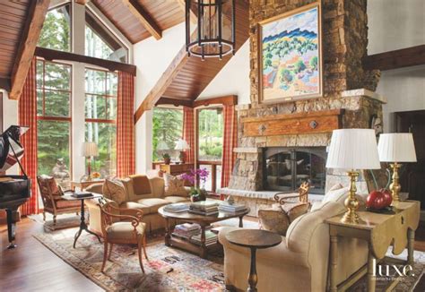 A Refreshed Terra Cotta Living Room With Painting Colorado Interior