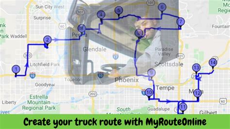 Truck Route Planning Software Myrouteonline