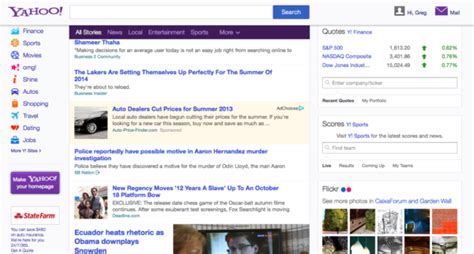 The New Yahoo News Now With More Homepage