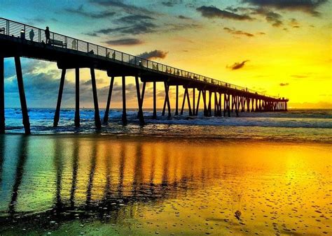 Hermosa Beach In Winter Photograph By Tom Dupee