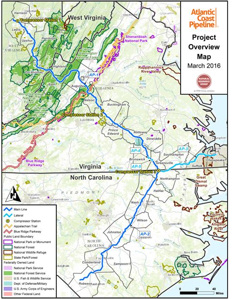 Proposed Atlantic Coast Pipeline Route Drmendne