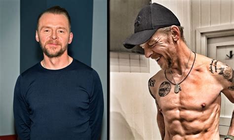 Simon Pegg Addresses His New Ripped Physique After It Broke The