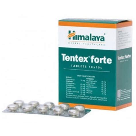 Himalaya Tentex Forte Tablets Effective Non Hormonal Sex Stimulant For Men Pure Passion