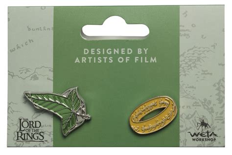 Lord Of The Rings Designer Pin Set At Mighty Ape Australia