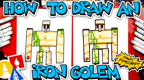 Minecraft Iron Golem Drawing