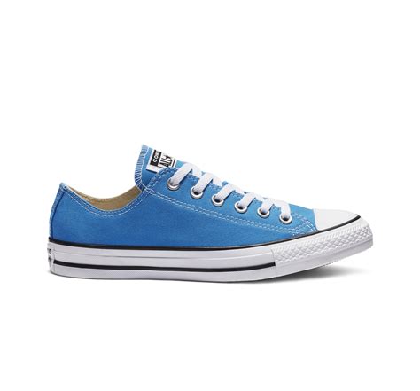 Converse Chuck Taylor All Star Seasonal Color Low Top In Blue For Men