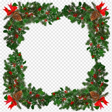 Christmas Wreath Graphy Garland Creative Square Christmas Tree Frame