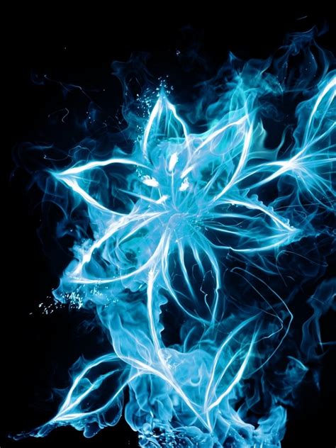 Abstract blue motion lights space texture color particles water background Light Blue Flower Wallpaper - WallpaperSafari