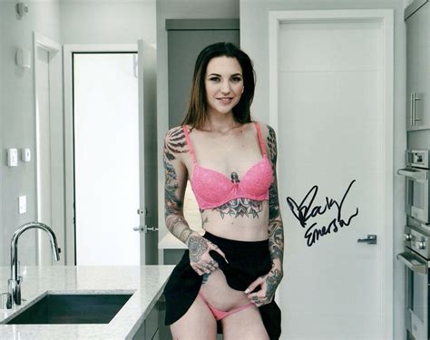 Rocky Emerson Hot Super Sexy Signed X Photo Adult Model Proof Coa