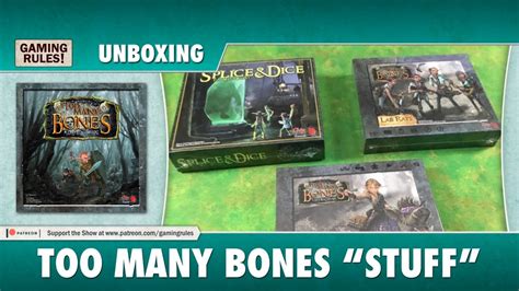 Too Many Bones Expansions Unboxing Youtube