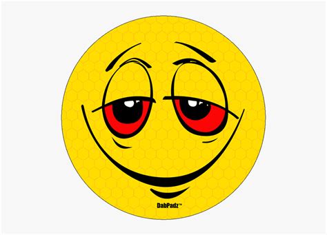 Smiley Face Stoned Dab Pad Stoned Smiley Face Hd Png Download Kindpng
