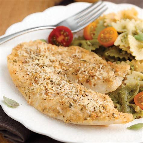 Parmesan Crusted Tilapia The Perfect Portion