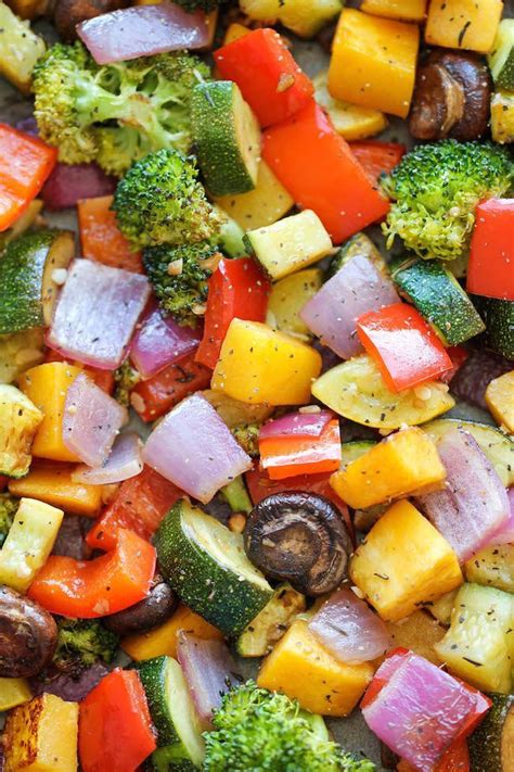 Roasted Vegetables Damn Delicious Recipe Roasted Vegetable