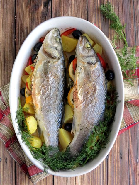 Oven Baked Sea Bass Recipe Yummy Addiction