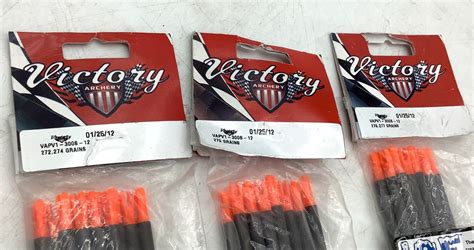 Victory Vap V1 300 Spine 75 90 Arrows With Ice Coating 12 Pk X 3 New