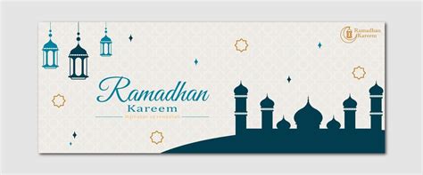 Premium Vector Ramadan Themed Banner Design Happy Ramadan Banner