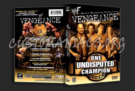 Wwe Vengeance 2001 Dvd Cover Dvd Covers And Labels By Customaniacs Id
