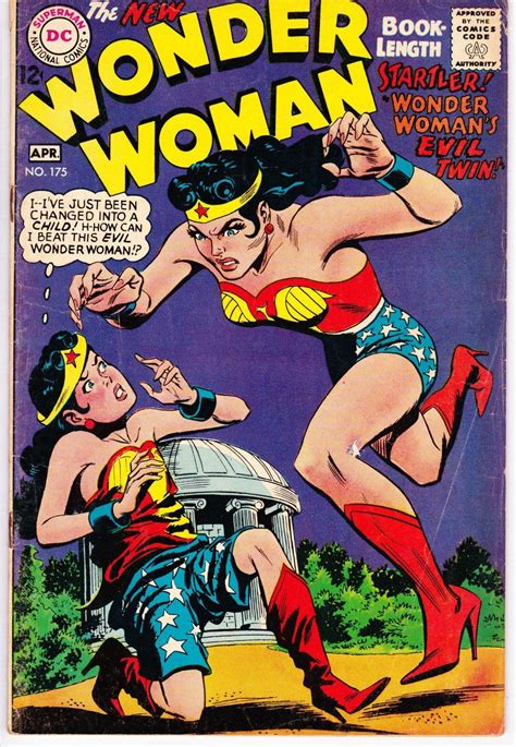 Wonder Woman 175 1st Series 1942 April 1968 Dc Comics Etsy Wonder Woman Comic Dc Comic